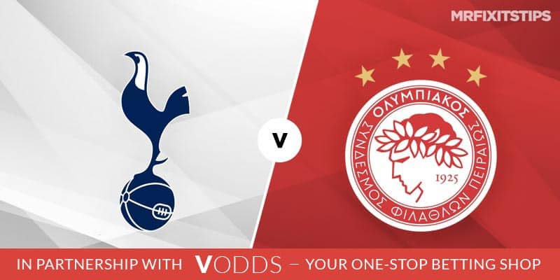 MRF2019 SpursvOlympiakos VOdds