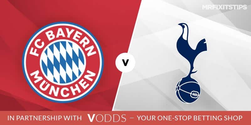 MRF2018 BayernMunichvSpurs VOdds
