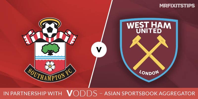 MRF2018 SouthamptonvWestHam VOdds