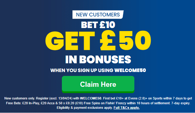 betfred promo code