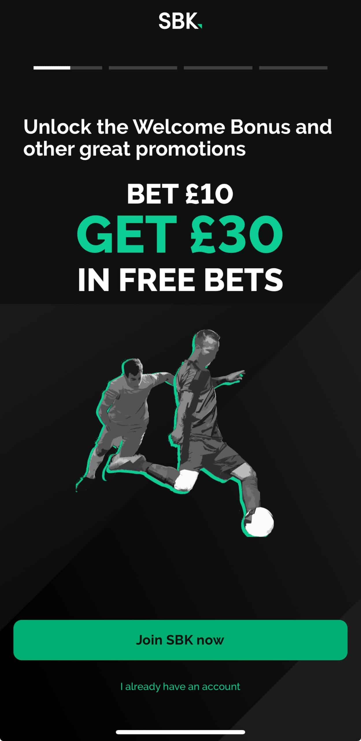 SBK &pound;30 free bets