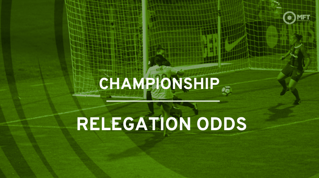 Championship relegation odds