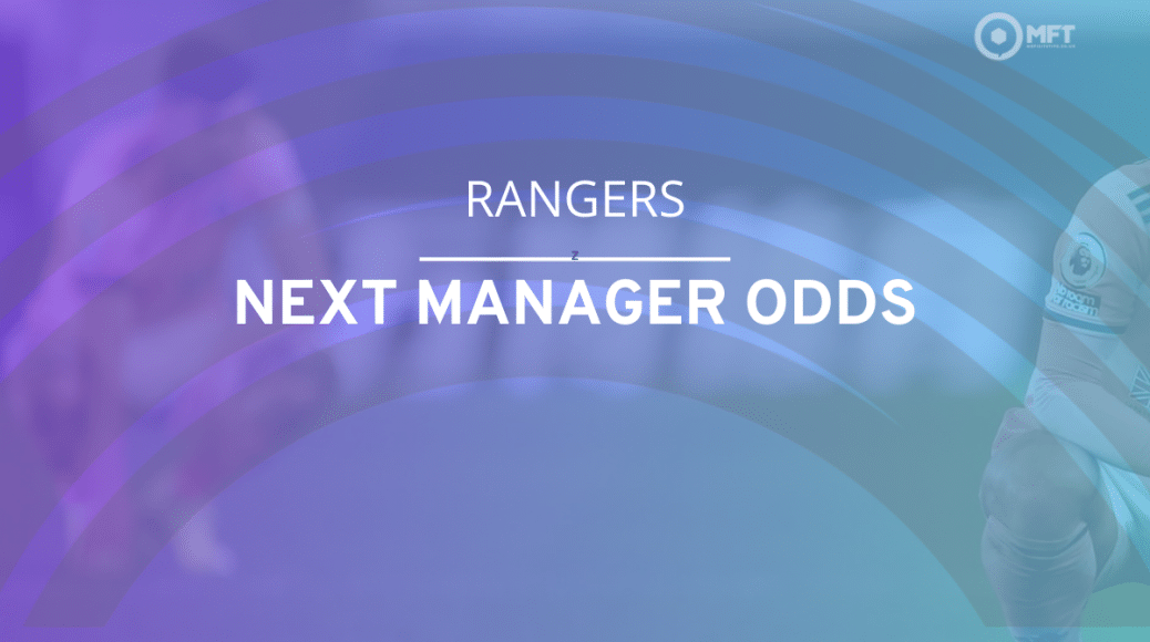 Rangers next manager odds