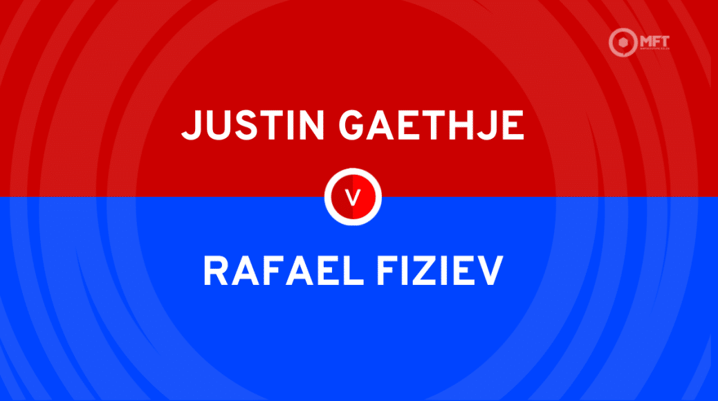 Justin Gaethje vs Rafael Fiziev