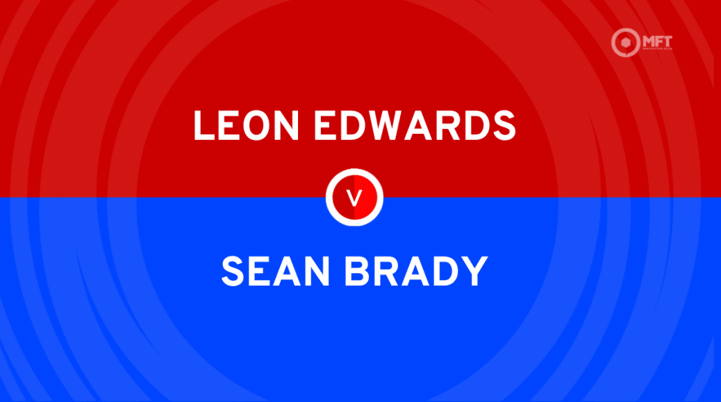 Leon Edwards vs Sean Brady prediction