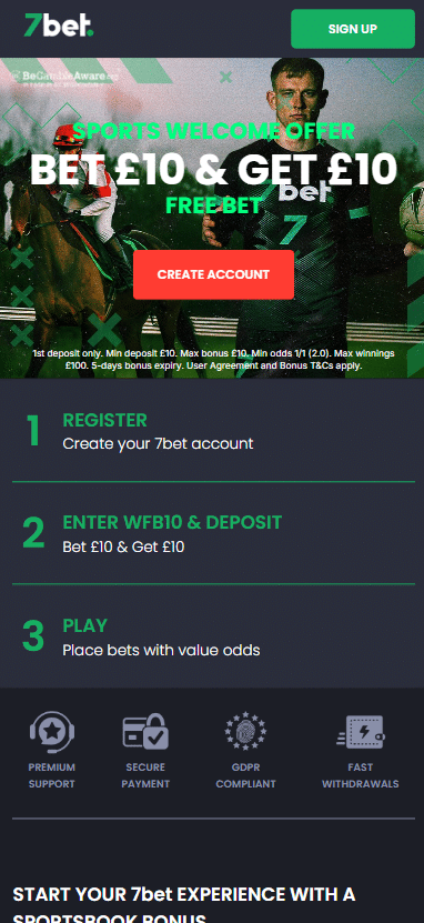 7bet welcome offer 2025