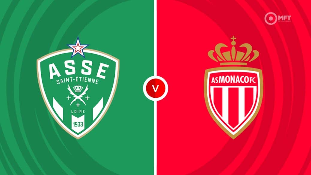 Saint Etienne v Monaco