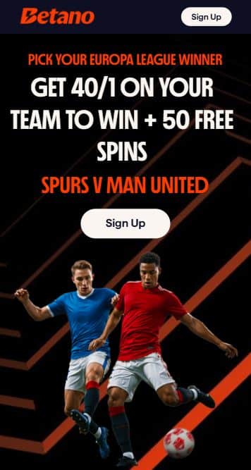 Betano UEL final offer