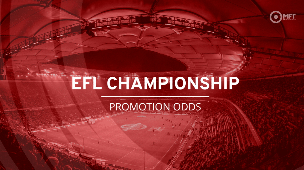 Championship promotion odds