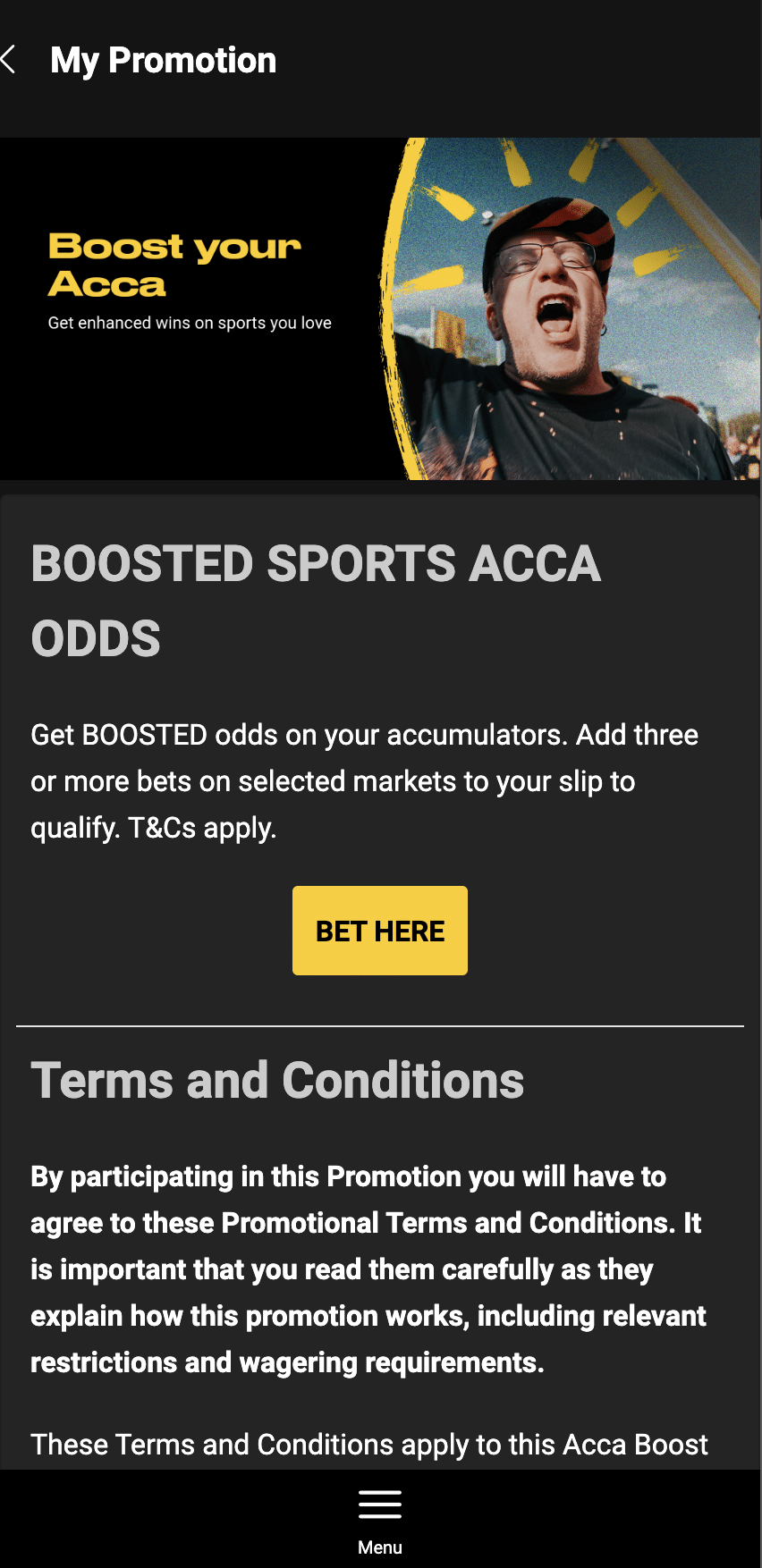 bwin sports welcome offer - Acca boost