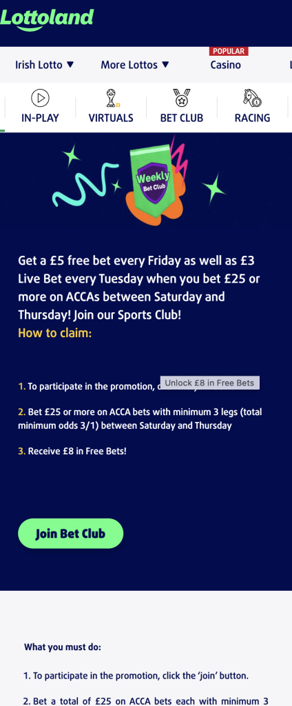 Lottoland sign up offer
