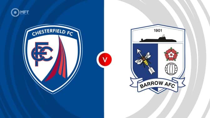 Chesterfield vs Barrow Prediction and Betting Tips