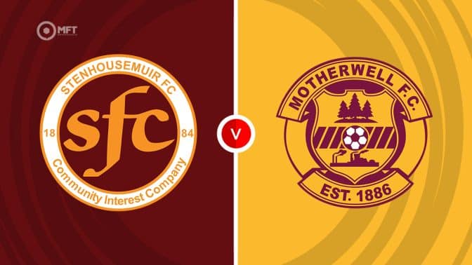 Stenhousemuir vs Motherwell Prediction and Betting Tips