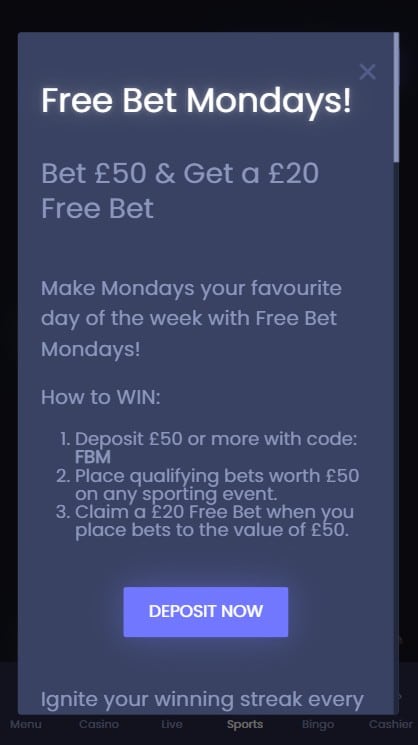 Funky Jackpot sign up offer