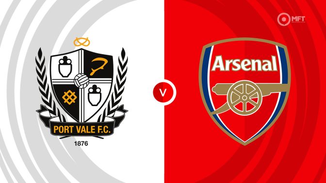 Port Vale vs Arsenal Prediction and Betting Tips