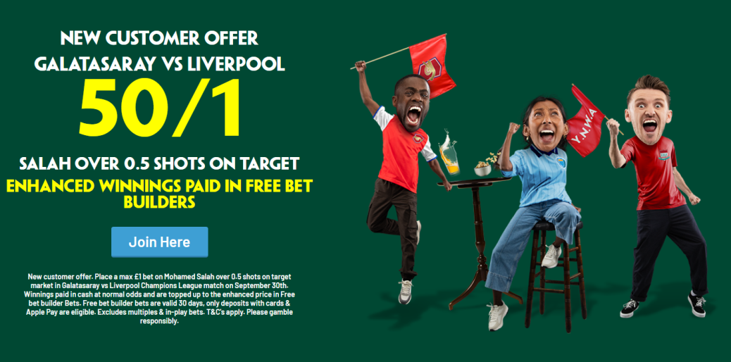 Champions league free bets & sign up offers