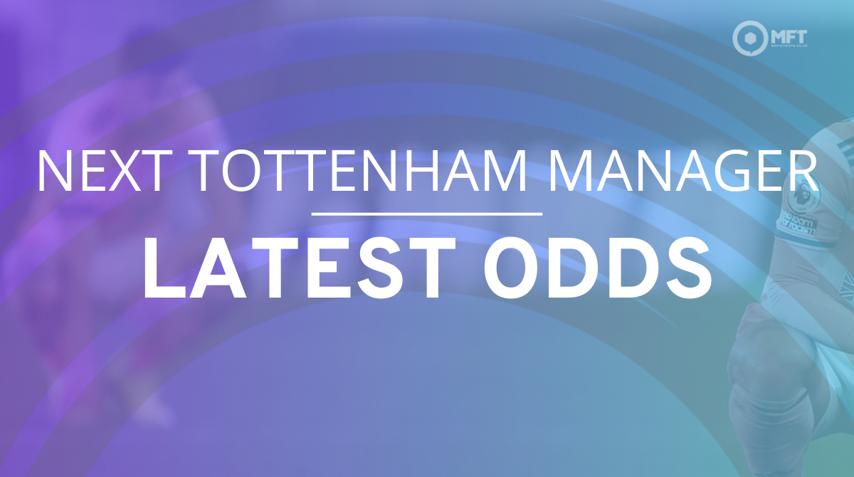 Next Tottenham manager odds