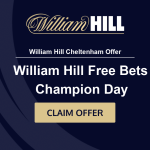 William Hill Cheltenham free bet: Claim &pound;40 for day 1