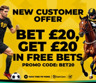 Priced Up Bet sign up offer: bet &pound;20, get &pound;20 in free bets